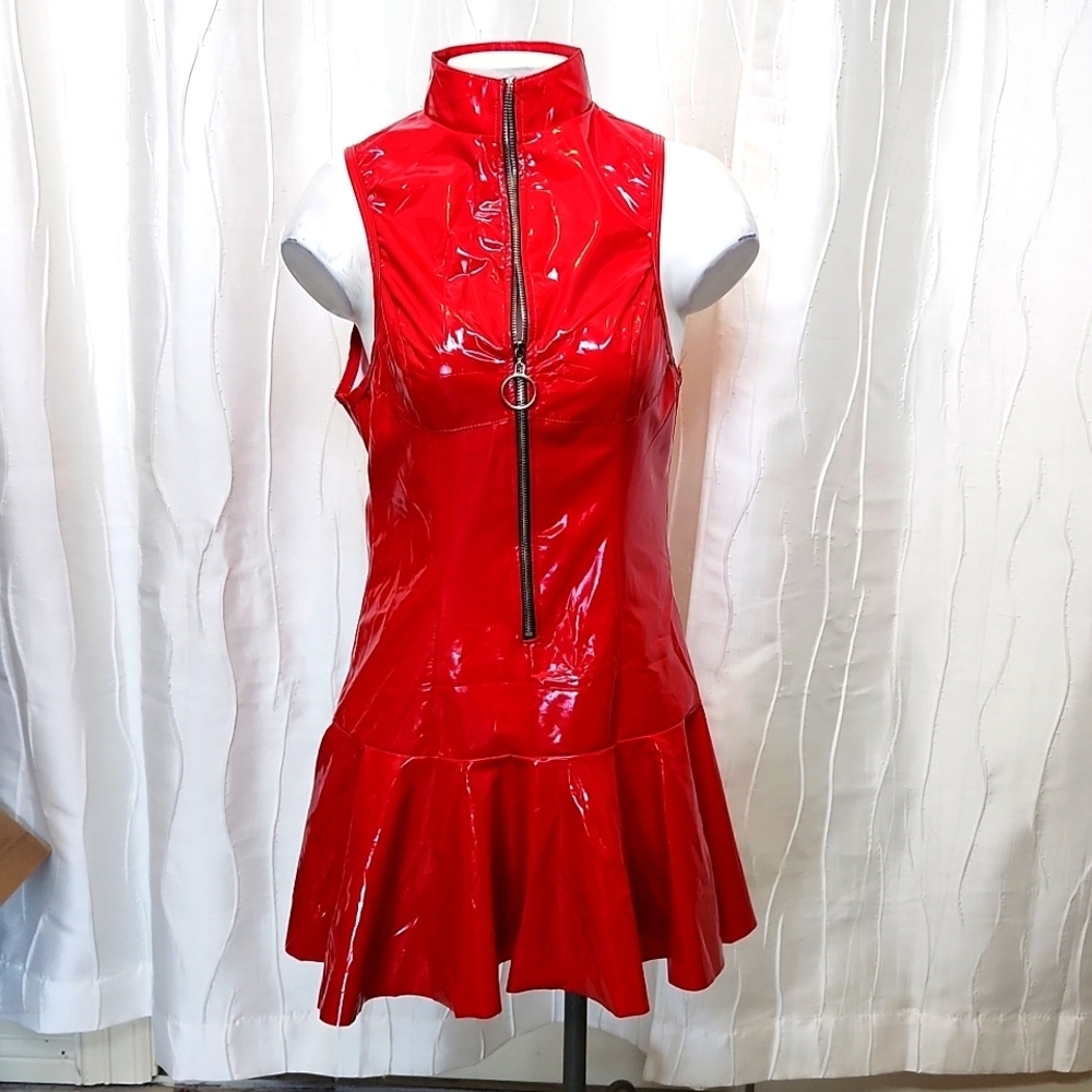 Red Sleeveless Halloween Dress